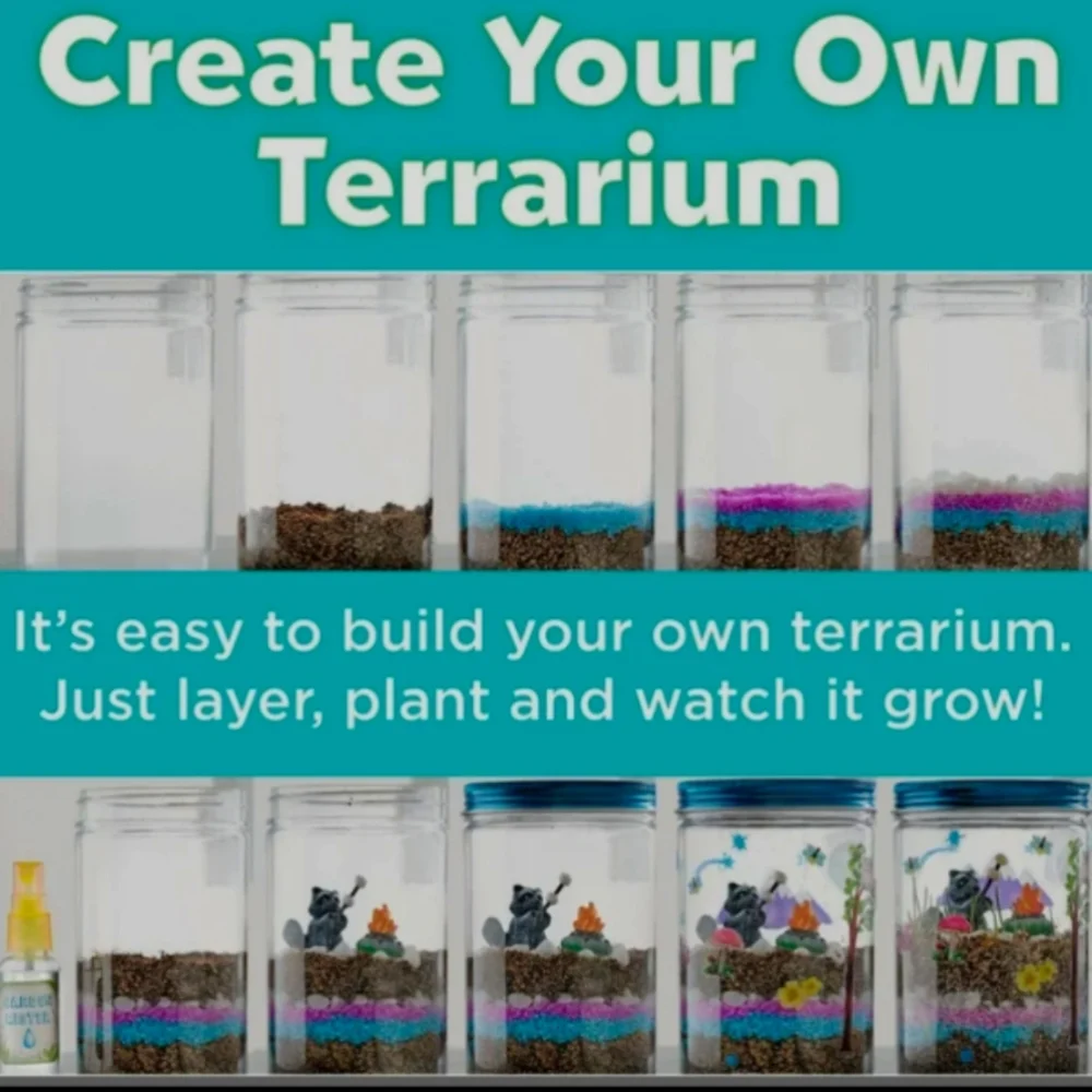 Grow 'N Glow Terrarium Kit NEW - Picture 4 of 8